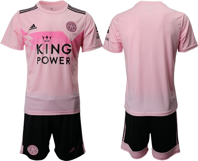 Men 2019-2020 club Leicester City away pink Soccer Jerseys